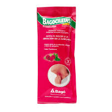 Bagociletas 6Mg Frambuesa 4 Pastillas X1u Sobre