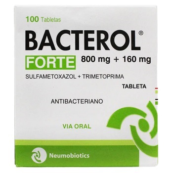 Bacterol Forte Sulfametoxazol 800Mg Y Trimetoprima 160Mg X Tableta X1u