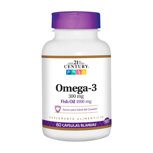 Omega 3  x60 Capsulas Blandas (21Century)