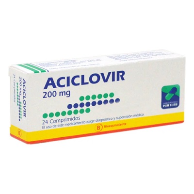 Aciclovir 200Mg X Tableta X12U 1Tira