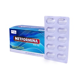 Metformina 850 mg x10u 1Tira ( SAE)