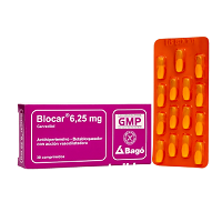 Blocar 6,25mg x15u 1Tira (Bago x30)