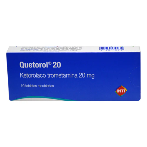 Quetorol 20Mg Ketorolaco Tableta x1u (INTI)