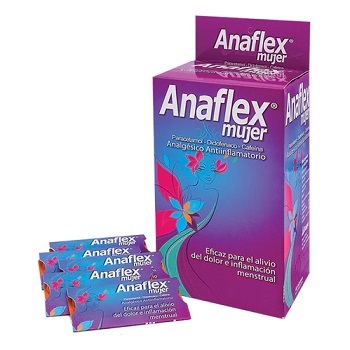 ANAFLEX MUJER ANALGéSICO ANTIINFLAMATORIO TABLETA X1U