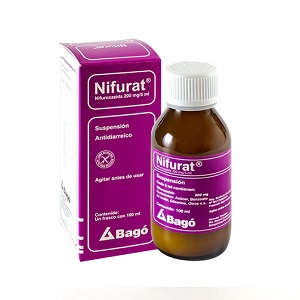 Nifurat Nifuroxazida 200mg/5ml suspensión 100ml x1u (BAGO)