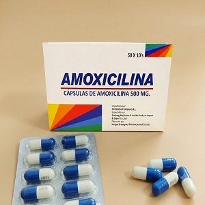 Amoxicilina 500mg x10u 1Tira (MHEDICAL PHARMA)