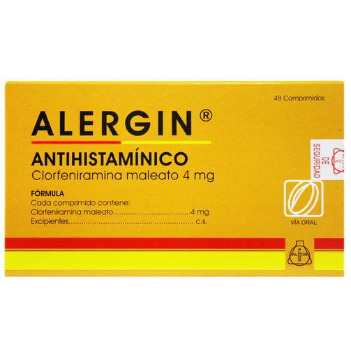 Alergin Comprimido 4mg  x1u (Alcos)