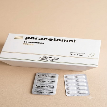 Paracetamol 500mg  x10u 1Tira  (Mhedical Pharma)