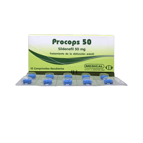 Procops Sildenafil 50Mg x1u Comprimido