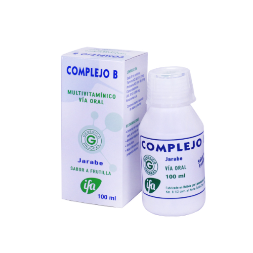 Complejo B 100ml Jarabe x1u (Prodexa)