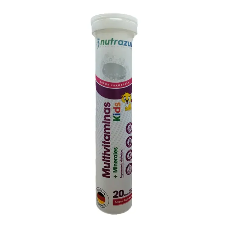 Multivitaminas Kids x20unidad  tab Efervecentes (Nutrazul tubo x20)