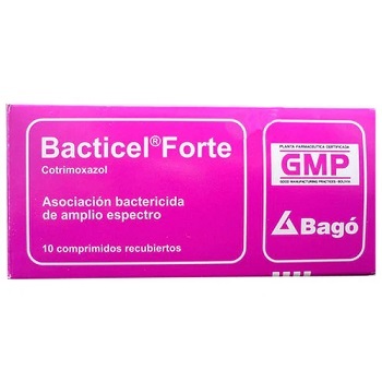 Bacticel Forte Sulfametoxazol 800Mg Y Trimetoprima 160Mg X Tableta X1u