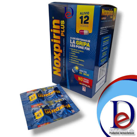 Noxpirin Plus Antigripal x1unidad Capsula