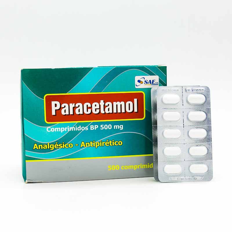Paracetamol 500mg x10unidad  1Tira (SAE)
