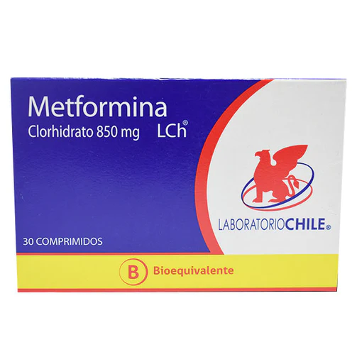 Metformina 850mg x1u (Lch)