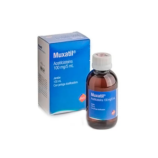 Muxatil Acetilcisteina 100mgx 100ml  x1u (Inti)