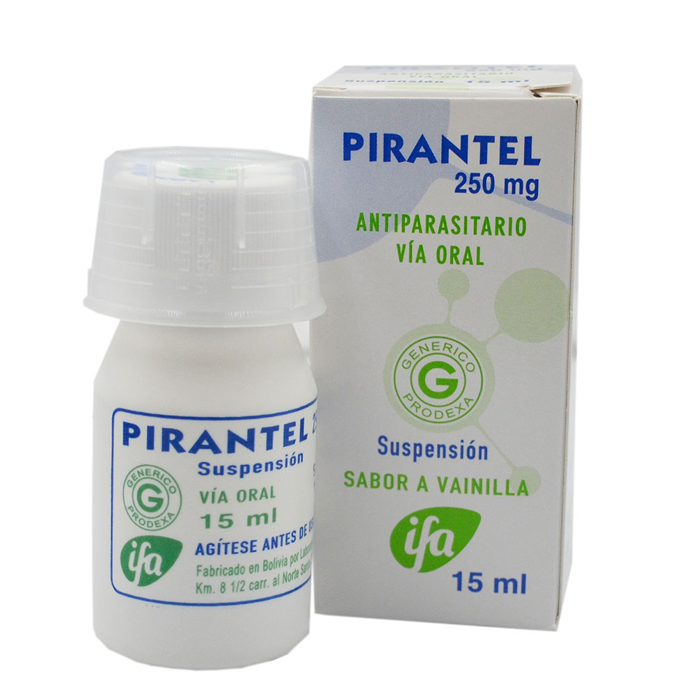 Pirantel Suspencion 250mg x1unidad (Ifa)