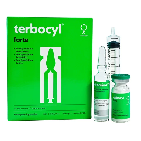 Terbocyl Forte Lidocaina+Jeringa x1unidad Ampolla (Terbol)