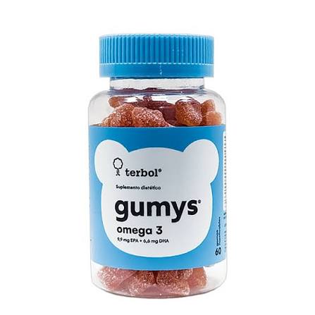 Gumys Omega 3  x60 Masticables Frasco