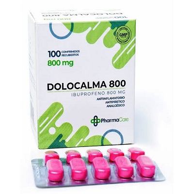 Dolocalma 800 Ibuprofeno 800mg x1u (PharmaCare)