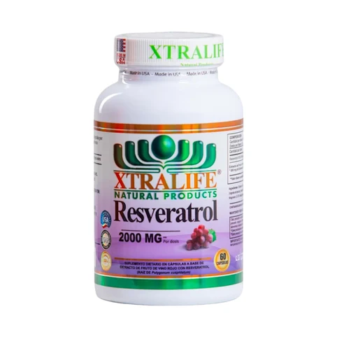 Resveratrol 2000mg 60capsulas (Xtralife)