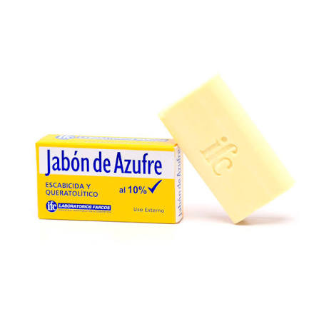 Jabon azufre 50gr x1unidad (otc farcos)