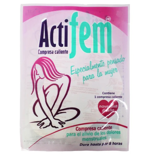 ACTIFEM COMPRESA CALIENTE SOBRE X1U