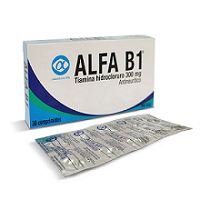 Alfa B1 Tiamina 300mg x1unidad (Alfa Caja x100 - Tira x10u)