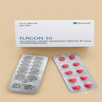 Flagon 50 Diclofenac 50mg x1u (Unicure)