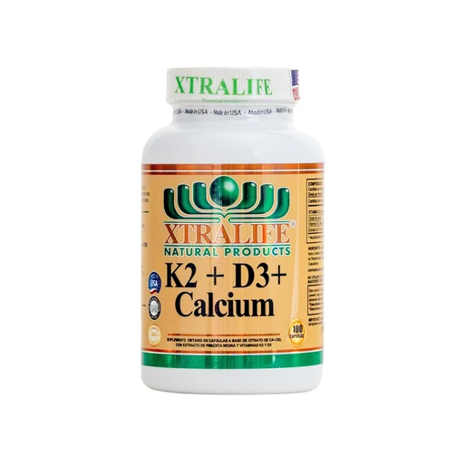 K2+D3+Calcium Xtralife x100unidades Cápsulas (Xtralife frasco)