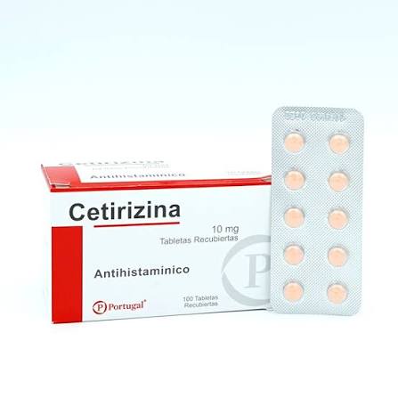 Cetirizina 10mg Tableta  x10u  1Tira  (Portugal)