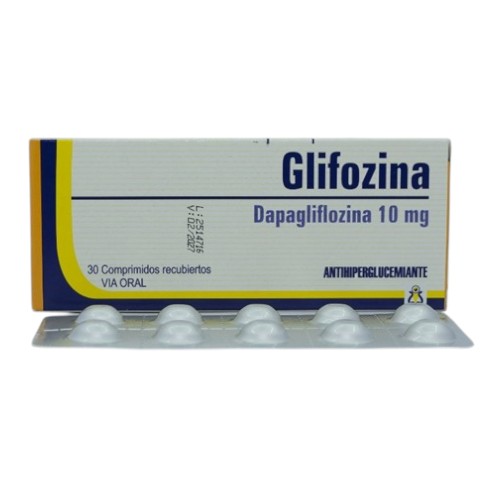Glifozina (Dapaglifozina 10mg) x1unidad (Lasca)