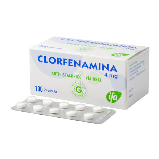 Clorfenamina 4mg comprimido x1u (IFA)