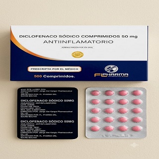 Diclofenaco Sodico 50mg x20unidad 1Tira Tabletas (Fl Pharma)