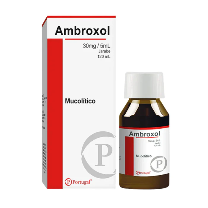 Ambroxol 30mg/5ml Jarabe 120ml x1u (Portugal)
