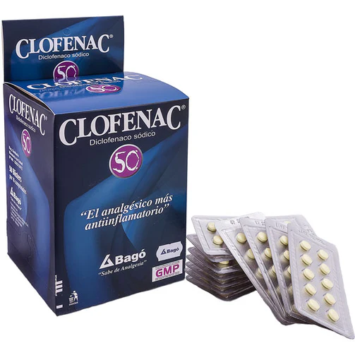 Clofenac 50mg x10u 1Tira