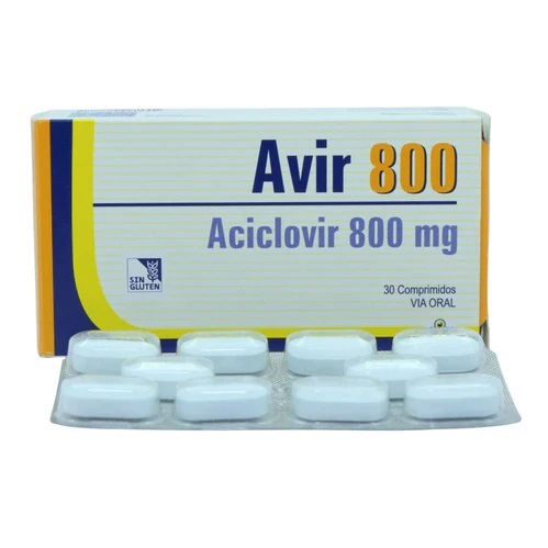 Avir Aciclovir 800Mg X Comprimido X1u