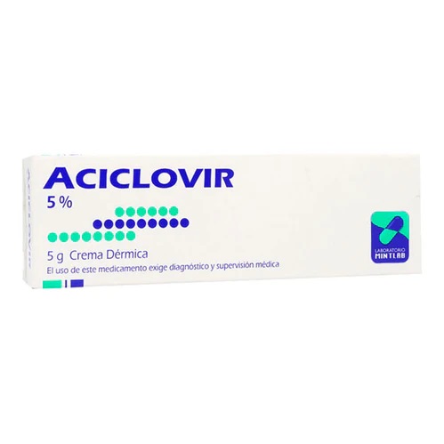 Aciclovir 0.05 Crema X 5G X1U