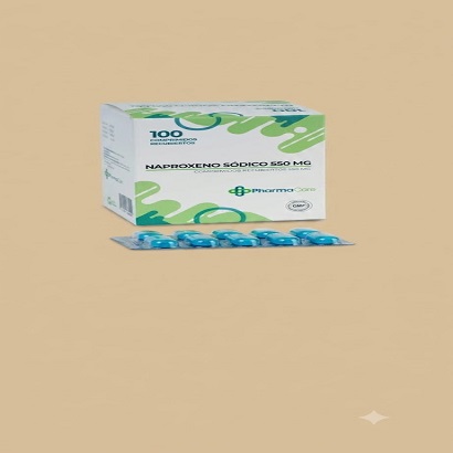 Naproxeno Sodico 550mg Compri x1u (PharmaCare)