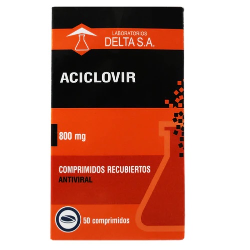 Aciclovir 800Mg Generico X10U Tableta