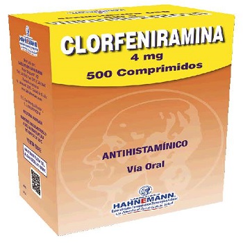 Clorfeniramina  4mg x1u (Hahnemann)