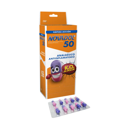 Novadol Capsulas 50mg x1u
