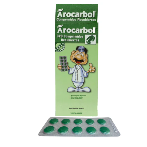 Arocarbol Tableta x10u 1Tira