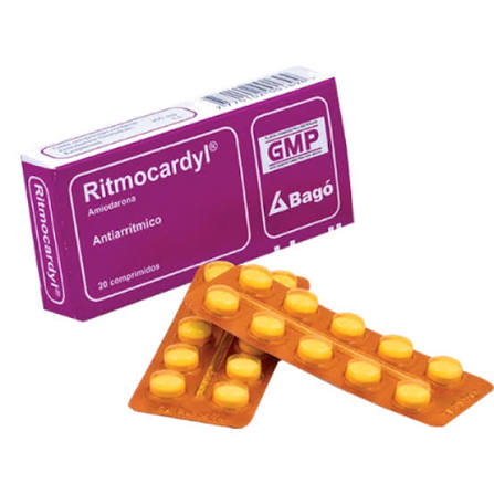 Ritmocardyl 200Mg Amiodarona x1unidad (Bago caja x20-tira x10)