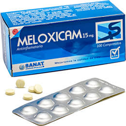 Meloxicam 15mg Antiinflamatorio Comprimido x10u 1Tira  ( Sanat )