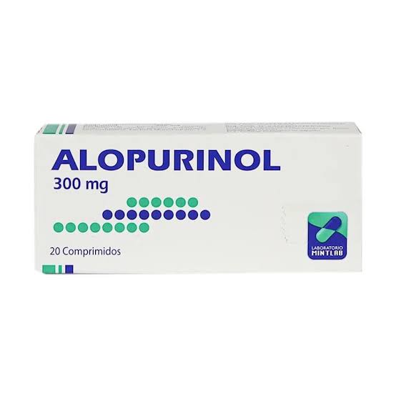Alopurinol 300Mg x1unidad Tableta (Mintlab)
