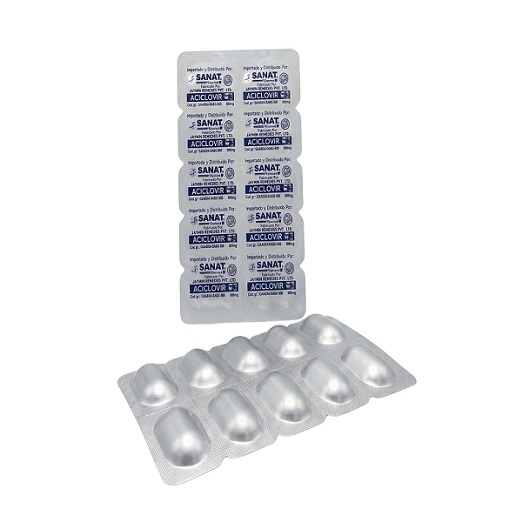 Aciclovir 800mg x1u  (Sanat)