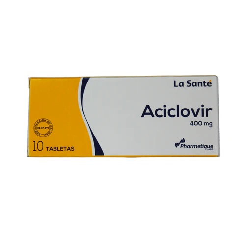 Aciclovir 400Mg X10U 1 Tira