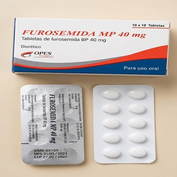 Furosemida MP 40 mg  x10u 1Tira ( OPES Healthcare)