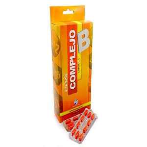 Complejo B Capsula x10u  1Tira (Universal Pharma)